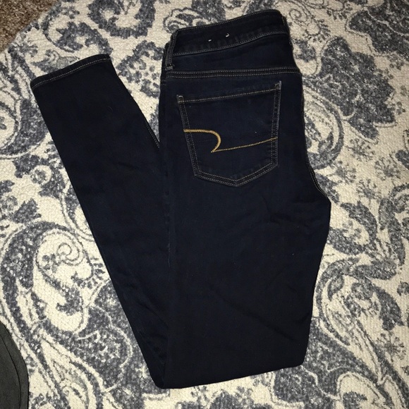 American Eagle Outfitters Denim - American Eagle Dark Wash Jeggjngs